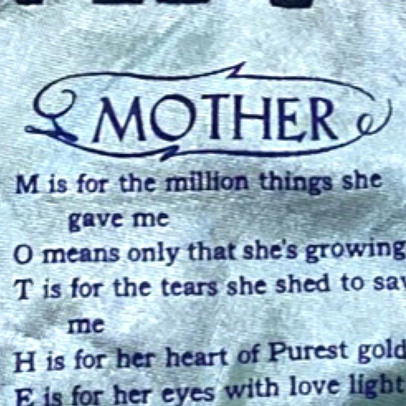 Vintage United States Navy Mother Pillow Case Sham - Picture 6 of 8